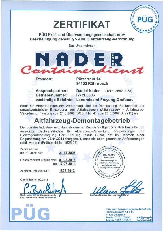 Zertifikat-AlfahrzeugDemontage-2013-3